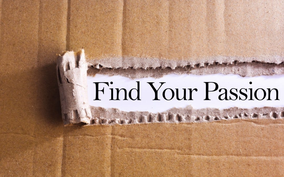 Find your child's passion