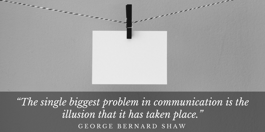 Life lessons on communication