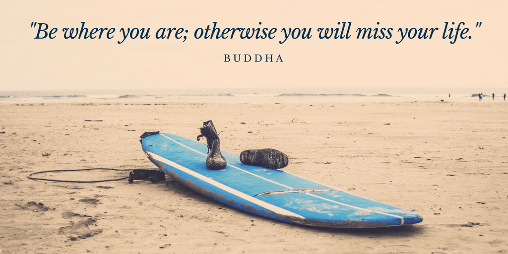 Life lessons on living in the moment