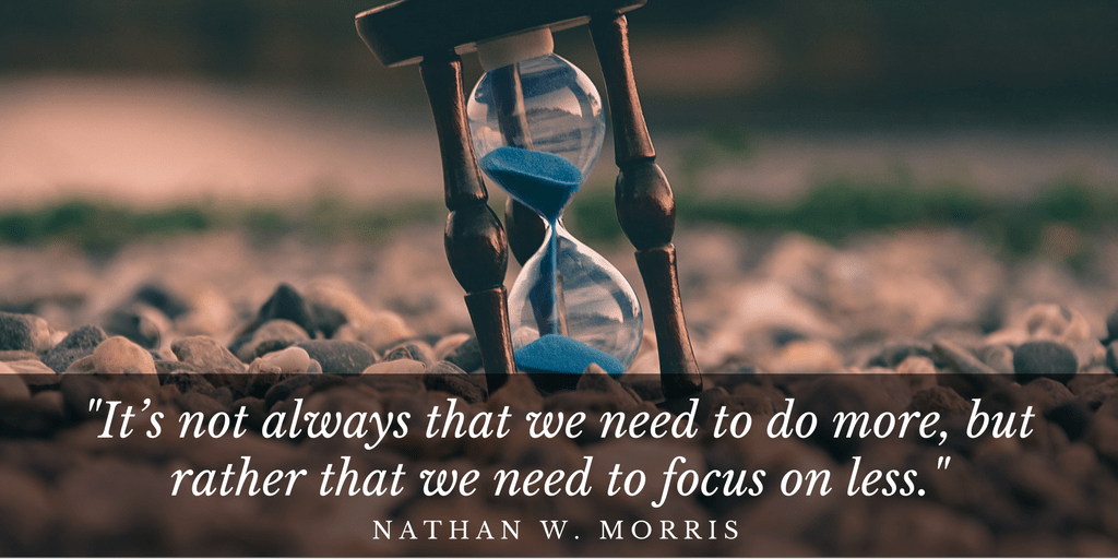 Life lessons on productivity