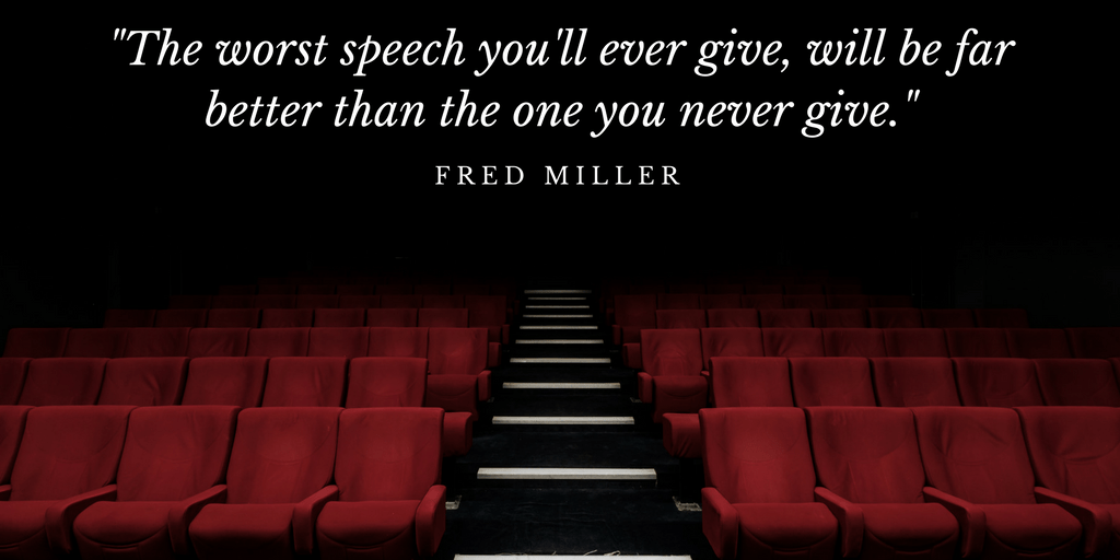 Life lessons on public speaking