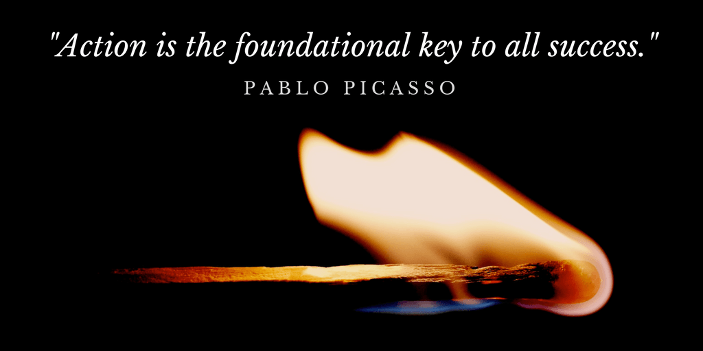 Life lessons on taking action