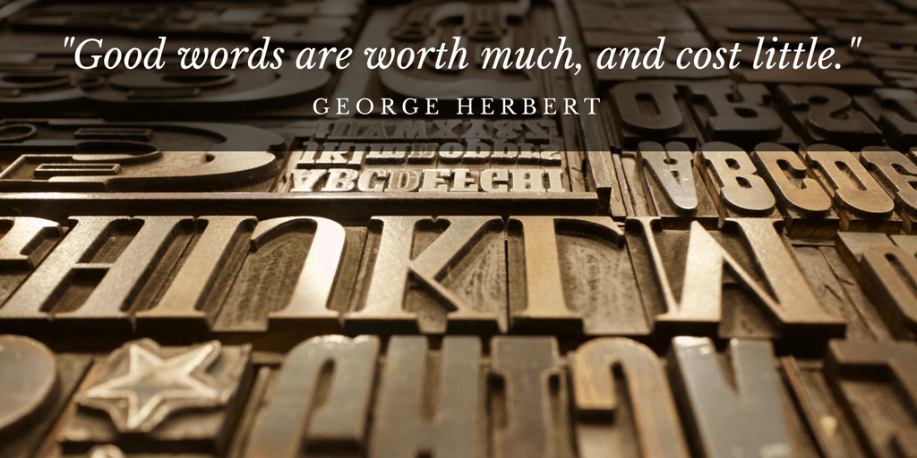 Life lessons on the words you use